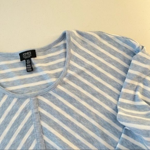 Jones New York Tops - Jones New York Striped Tee Knit Size Medium